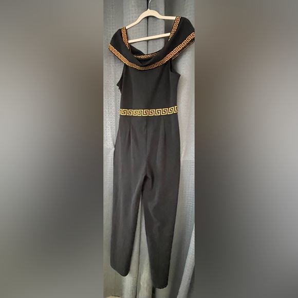 Love Nation Jumpsuit black color and copper details size Xl - Picture 9 of 13